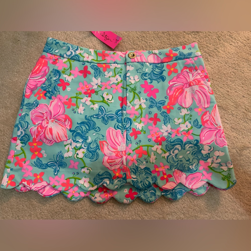 Lily Pulitzer Colette Knit Skort Surf Blue size 2 NWT